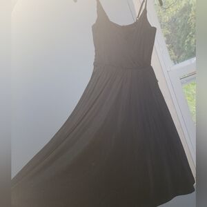 H&M Black Midi Dress